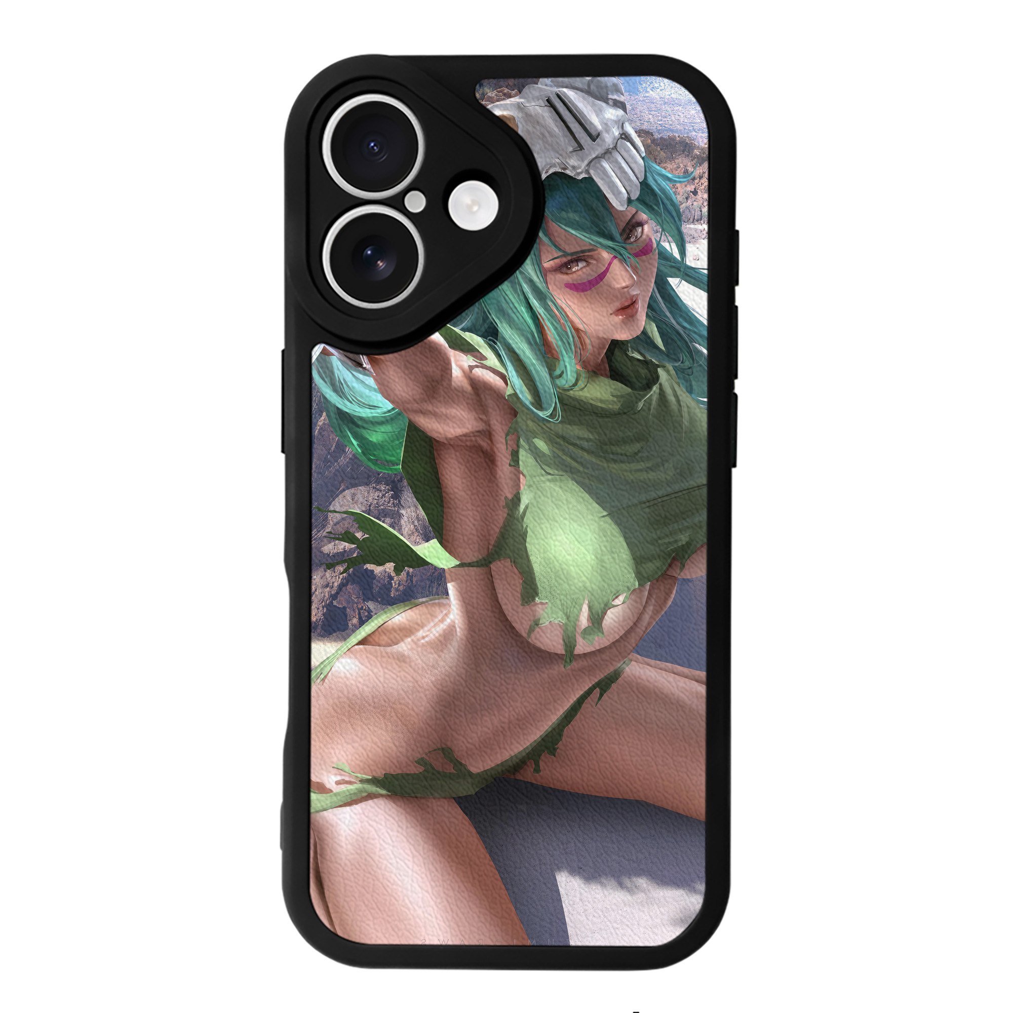 （画像用） ブリーチ BLEACH 【iPhone 16シリーズ対応】シリコンスマホケース（レザー調） 材質：シリコン